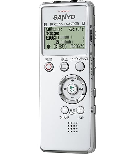 ICレコーダー　SANYO ICR-PS504RM(S) Amazon | SANYO ICレコーダー ICR-PS504RM(S) | 三洋電機